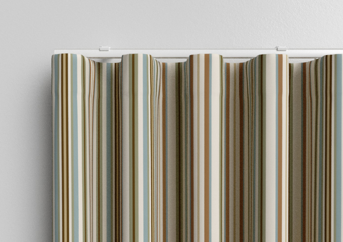 The British Stripe Co. Elizabeth, Derwent No.1 - Made to Measure Curtains - Image 13
